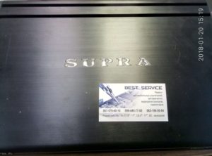 Усилитель Supra SRD-A4300 - периодически не работает