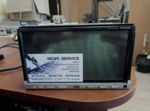 Магнитола JVC KW-AVX800 - замена сенсора