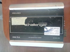 Автомобильный усилитель Challenger CHA 75.4 - доработка усилителя