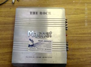 Усилитель Magnat The Rock 400 - не работает после другого мастера
