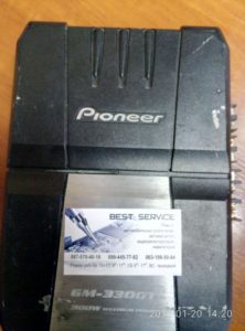 Усилитель Pioneer GM-3300T - не включается